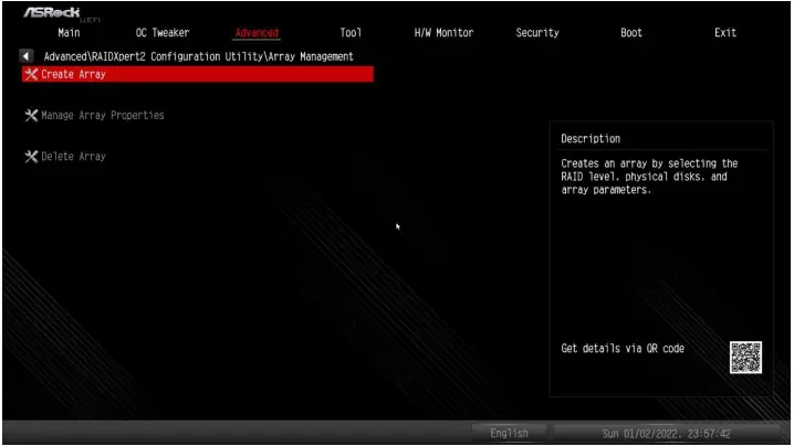 AMD RAID Setup - Array Management
