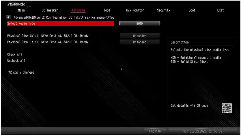 AMD RAID Setup - Delete Array 5