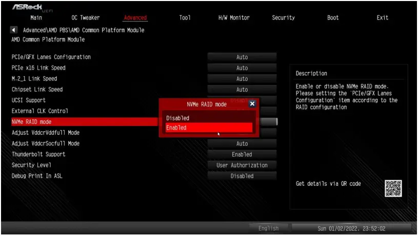 AMD RAID Setup - RAID array 2