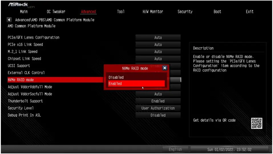 AMD RAID Setup - RAID configuration 2