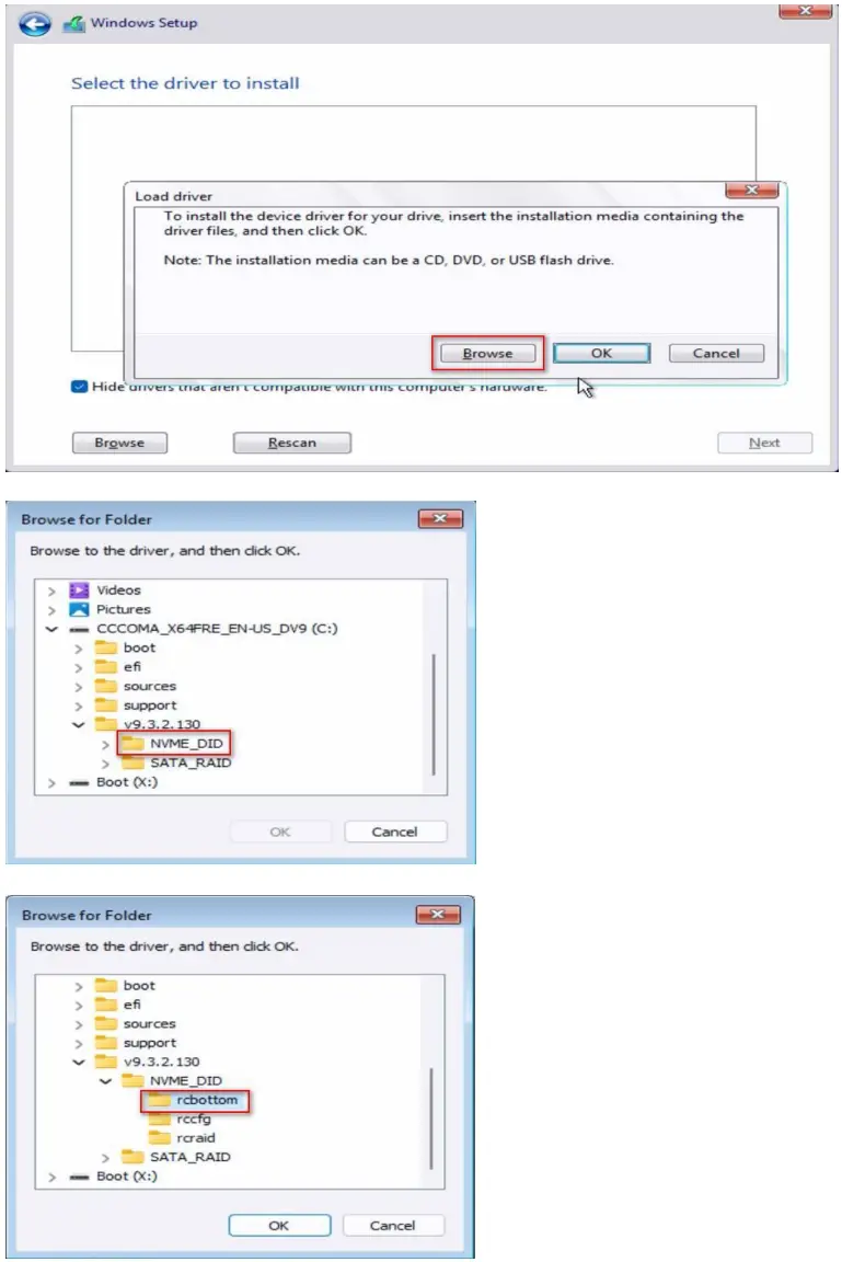 AMD RAID Setup - Windows installation process 2