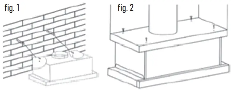 CENTEK CT 1841 Range Hood - WALL MOUNTING