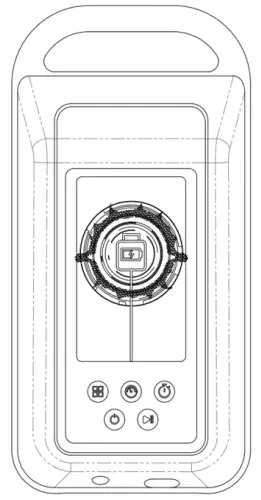 HABYS Pro-8 Pneumatic Compression Recovery System with Heating and Cold Therapy - Control Unit