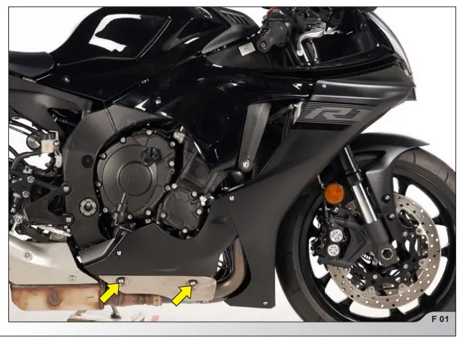 AKRAPOVIC L Y10SO17 Exhaust System Optional Link Pipe Collector - EXHAUST SYSTEM