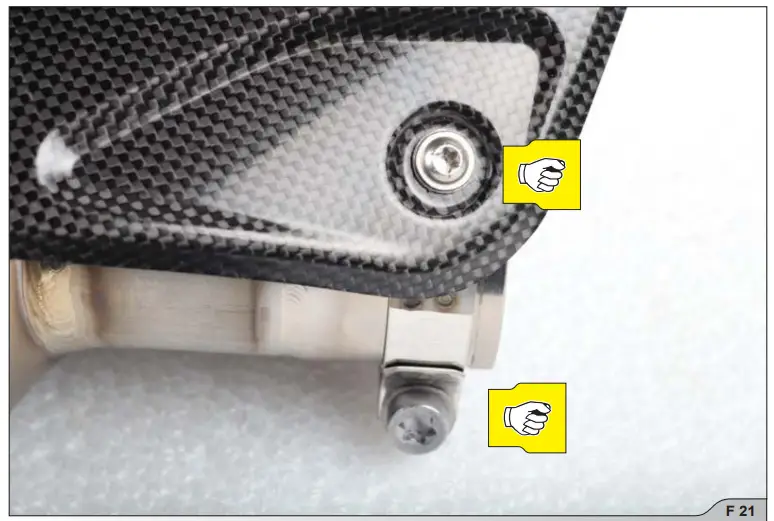 AKRAPOVIC L Y10SO17 Exhaust System Optional Link Pipe Collector - damage any part 11