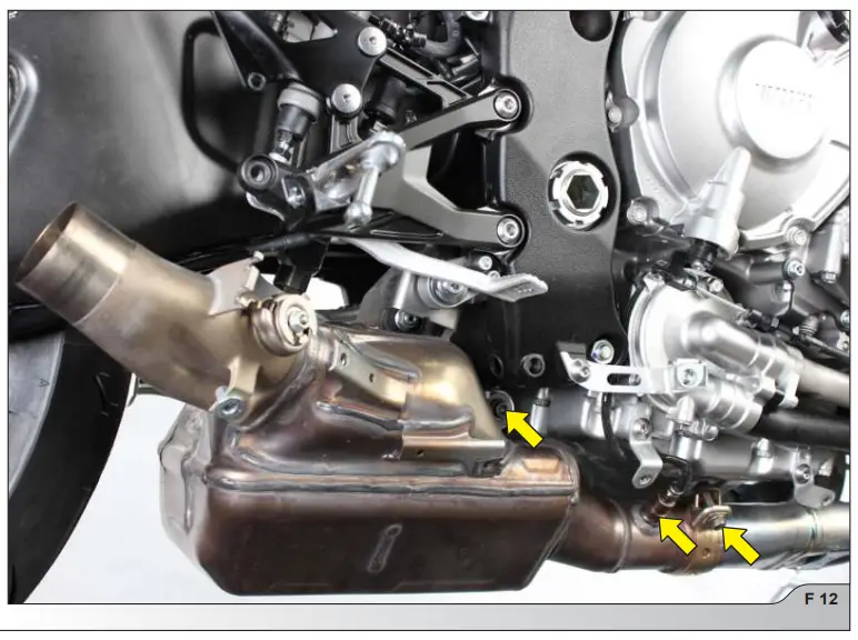 AKRAPOVIC L Y10SO17 Exhaust System Optional Link Pipe Collector - damage any part 3