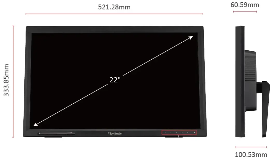 ViewSonic-TD2223-Multi-IR-Touch-Screen-Monitor-fig-1