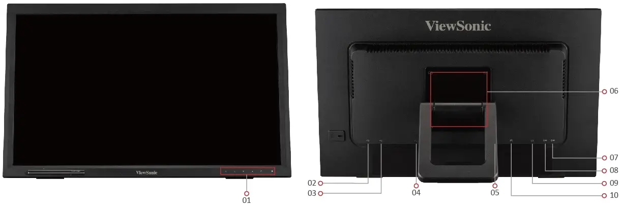 ViewSonic-TD2223-Multi-IR-Touch-Screen-Monitor-fig-2