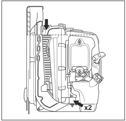 Husqvarna 578BTF Backpack Blower - Safety instructions for operation 11