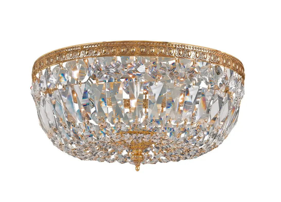 Crystorama 712-ob-cl-saq Three Light Ceiling Mount Instruction Manual Crystorama 712-ob-cl-saq Three Light Ceiling Mount Instruction Manual