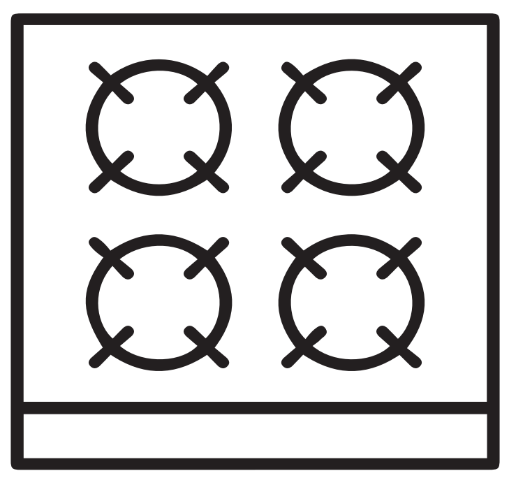 cata CI 631 Built-In Gas Hob