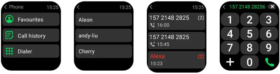 AmzHero IDW19 Fitness Smartwatch - Bluetooth Call 1