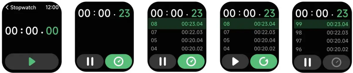 AmzHero IDW19 Fitness Smartwatch - Function Description 3