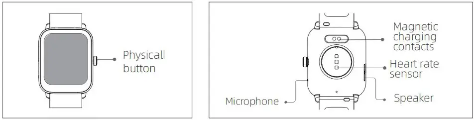 AmzHero IDW19 Fitness Smartwatch - Getting started 1