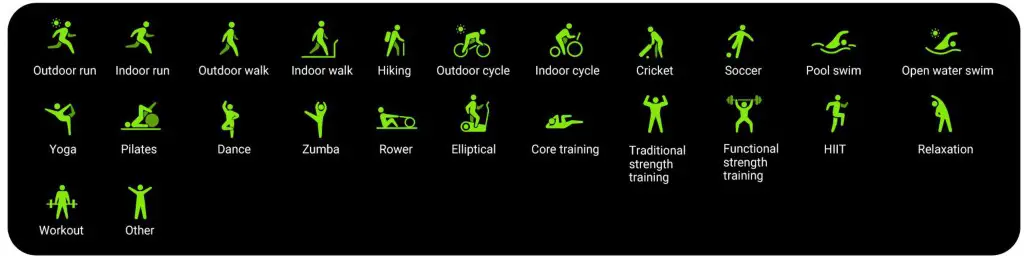 AmzHero IDW19 Fitness Smartwatch - Sports 1