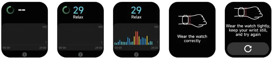 AmzHero IDW19 Fitness Smartwatch - Stress 2
