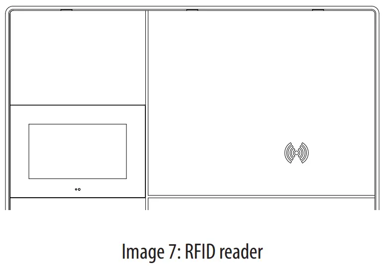 SCAME BE D Series Wall Box - RFID reader