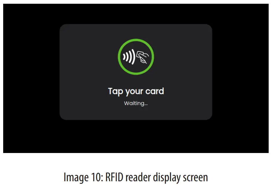 SCAME BE D Series Wall Box - display screen