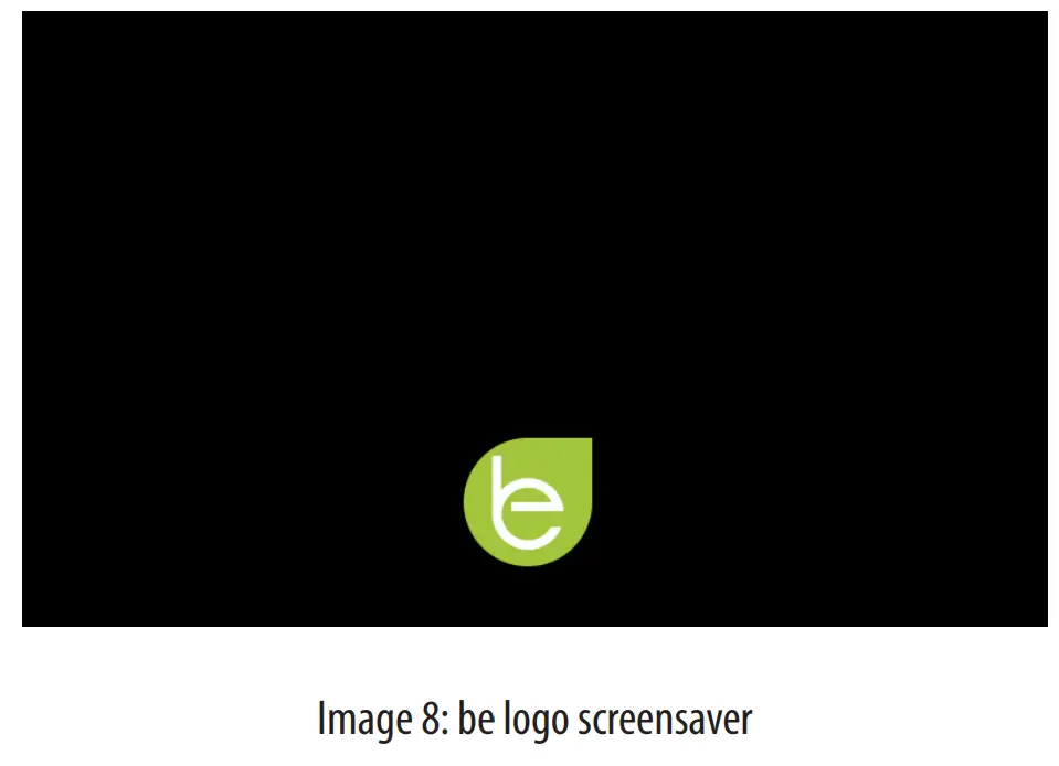 SCAME BE D Series Wall Box - logo screensaver