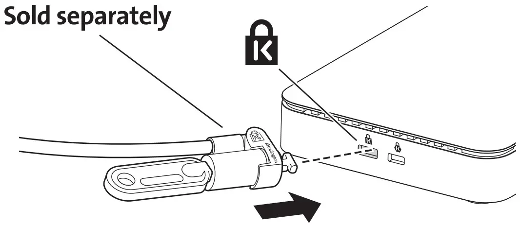 kensington AD2010T4 Thunderbolt 4 Dual 4K Docking Station - fig 2