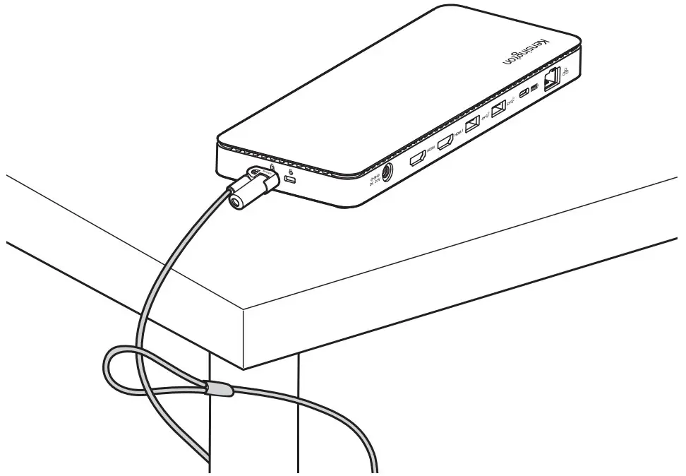 kensington AD2010T4 Thunderbolt 4 Dual 4K Docking Station - fig 4
