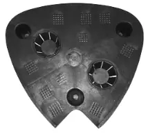 XBRAND CX2207VBK Self Watering Planters - SEPARATOR