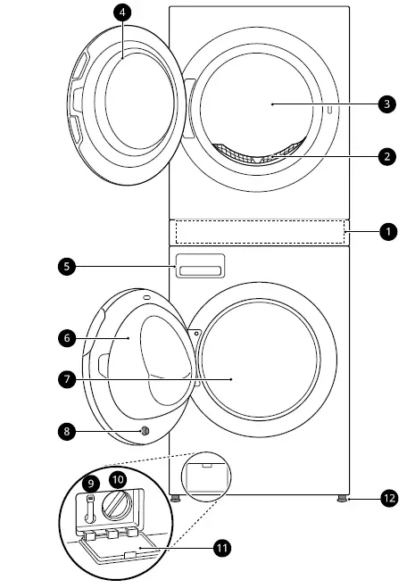 LG-WKEX300HBA-Single-unit-Front-Load-WashTower -01