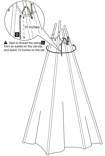 Tiny-Land-TP0012-Teepee-Tent-for-Kids-With-Pompom-Ball-fig-4