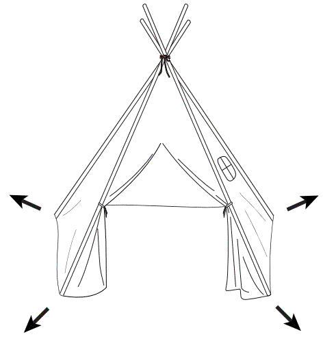 Tiny-Land-TP0012-Teepee-Tent-for-Kids-With-Pompom-Ball-fig-7