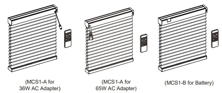 NORMAN MCS1 A Motorized Cellular Shade - SHADE