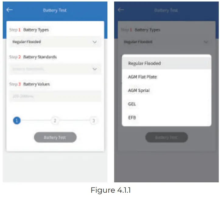 TOPDON TB6000Pro Battery Charger and Tester - conducting a batte