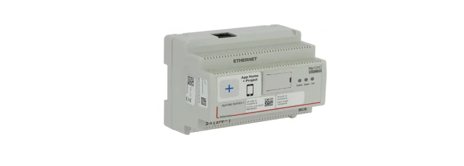 Bticino Myhomeserver1 Myhome Server Owner's Manual