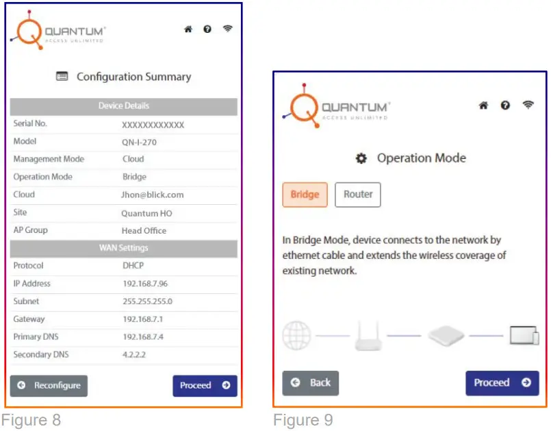 QUANTUM QN I 270 Networks Access Point - Proceed