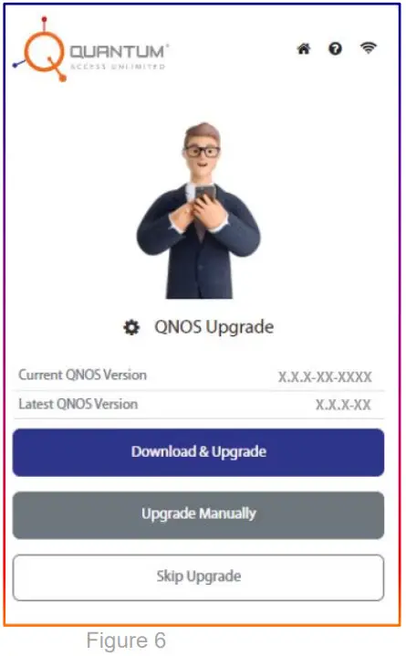 QUANTUM QN I 270 Networks Access Point - verify the credentials