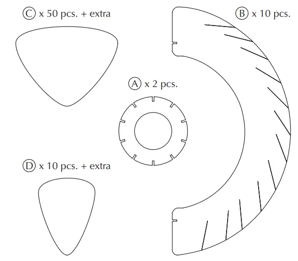 UMAGE Silvia Medium Floor Lamp Tripod Steel - Fig 2