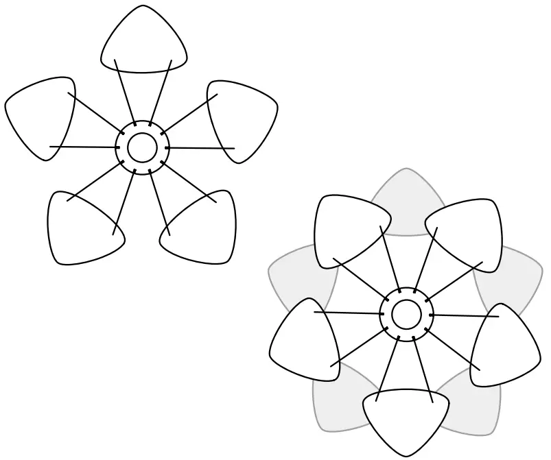 UMAGE Silvia Medium Floor Lamp Tripod Steel - Fig 6