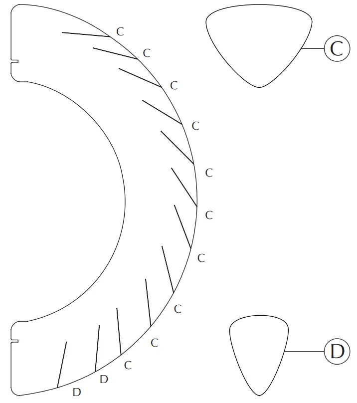 UMAGE Silvia Medium Floor Lamp Tripod Steel - Fig 7