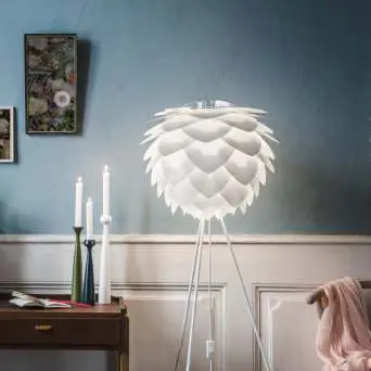 UMAGE Silvia Medium Floor Lamp Tripod Steel - Fig 9