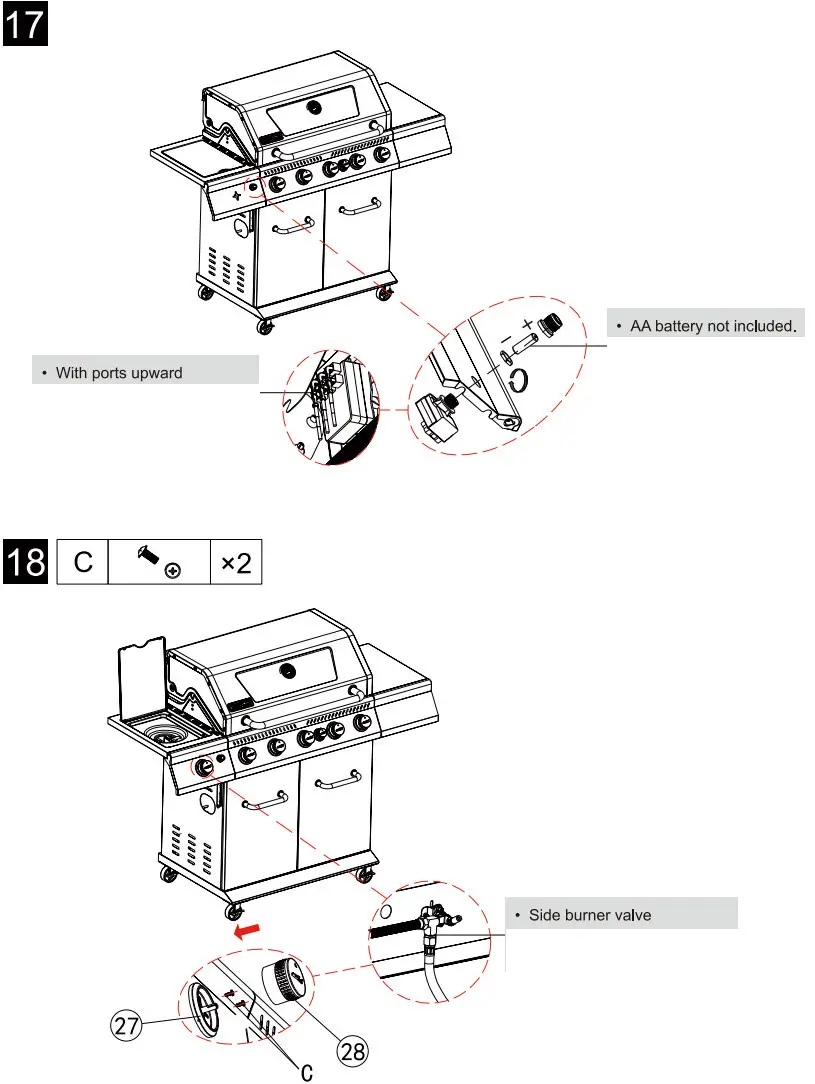 Royal Gourmet GA5403R Deluxe 5 Burner Gas Grill - Image 59
