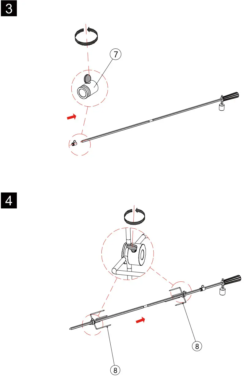 Royal Gourmet GA5403R Deluxe 5 Burner Gas Grill - Image 77