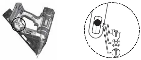 SENCO F 15XP Fusion Cordless Finish Nailers - TOOL OPERATION7