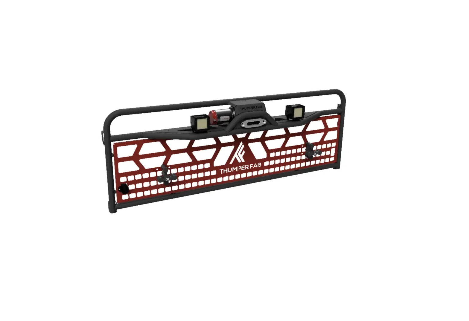 Thumper Fab Tf011601 Polaris Or Ranger Headache Rack Instruction Manual