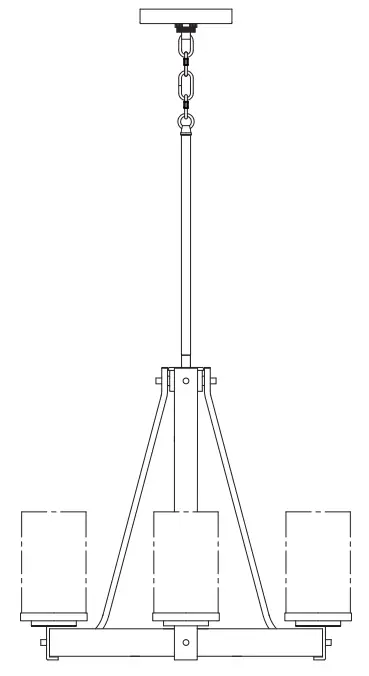 KICHLER-34751A-3-Light-Chandelier-fig-1