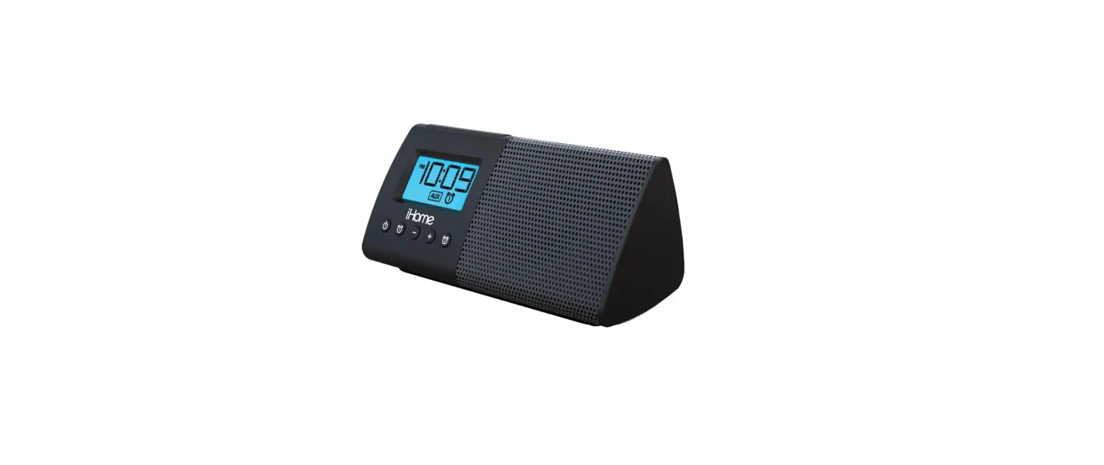 Ihome Ihm46 Portable Usb Charging Dual Alarm Clock User Manual