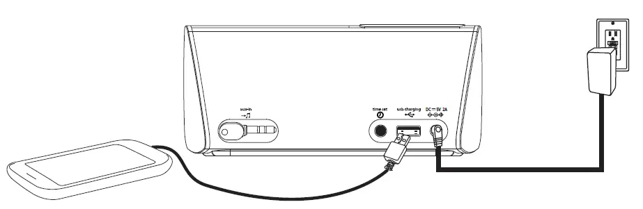 iHome iHM46 Portable USB Charging Dual Alarm Clock-fig- (9)