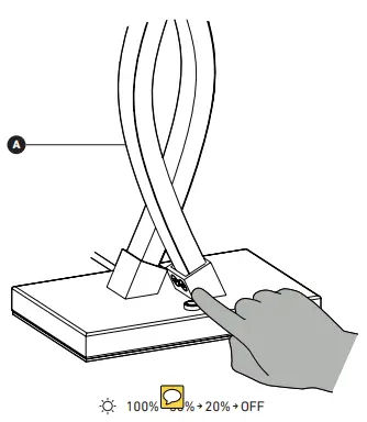 artika-TL-WA-HD2BL-Wave-LED-Table-Lamp-FIG-5