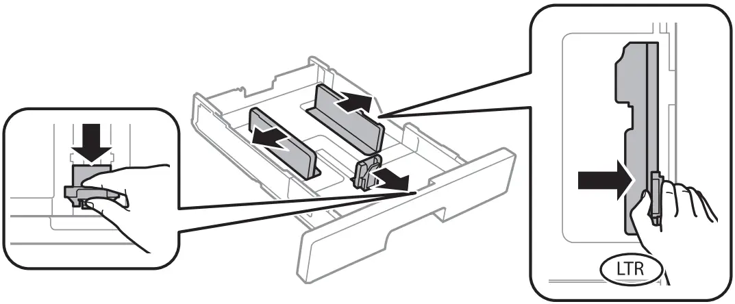 EPSON WF C5310 Network Multifunction Color Printer - Load paper 2