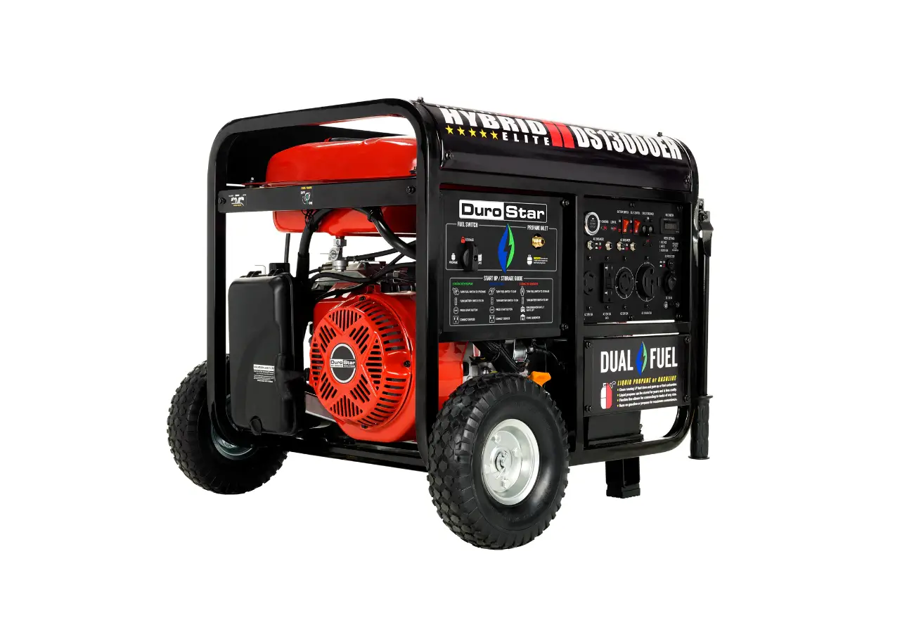 Duromax Ds13000dx 13,000 Watt Dual Fuel Portable Generator User Guide