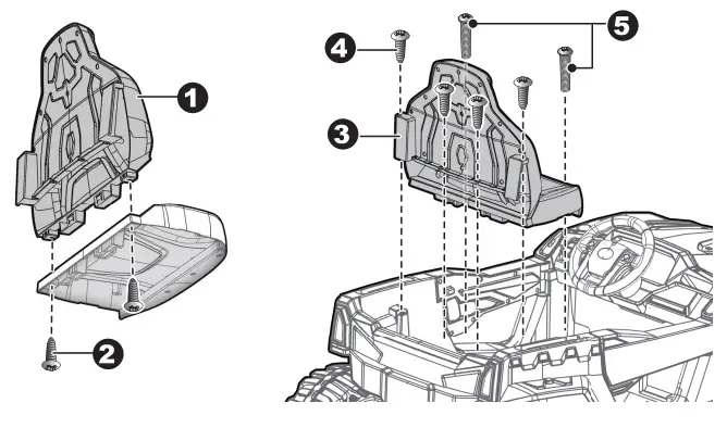 Attach the Seat & Attach the Basket