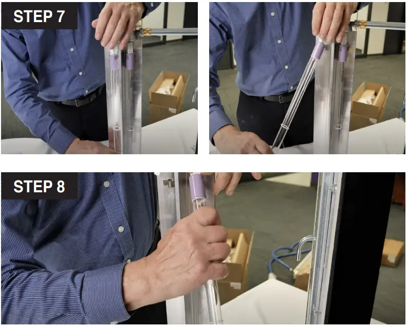 SANUVOX QUATTRO In-Duct Air Purification - Step by Step Lamp Replacement 4